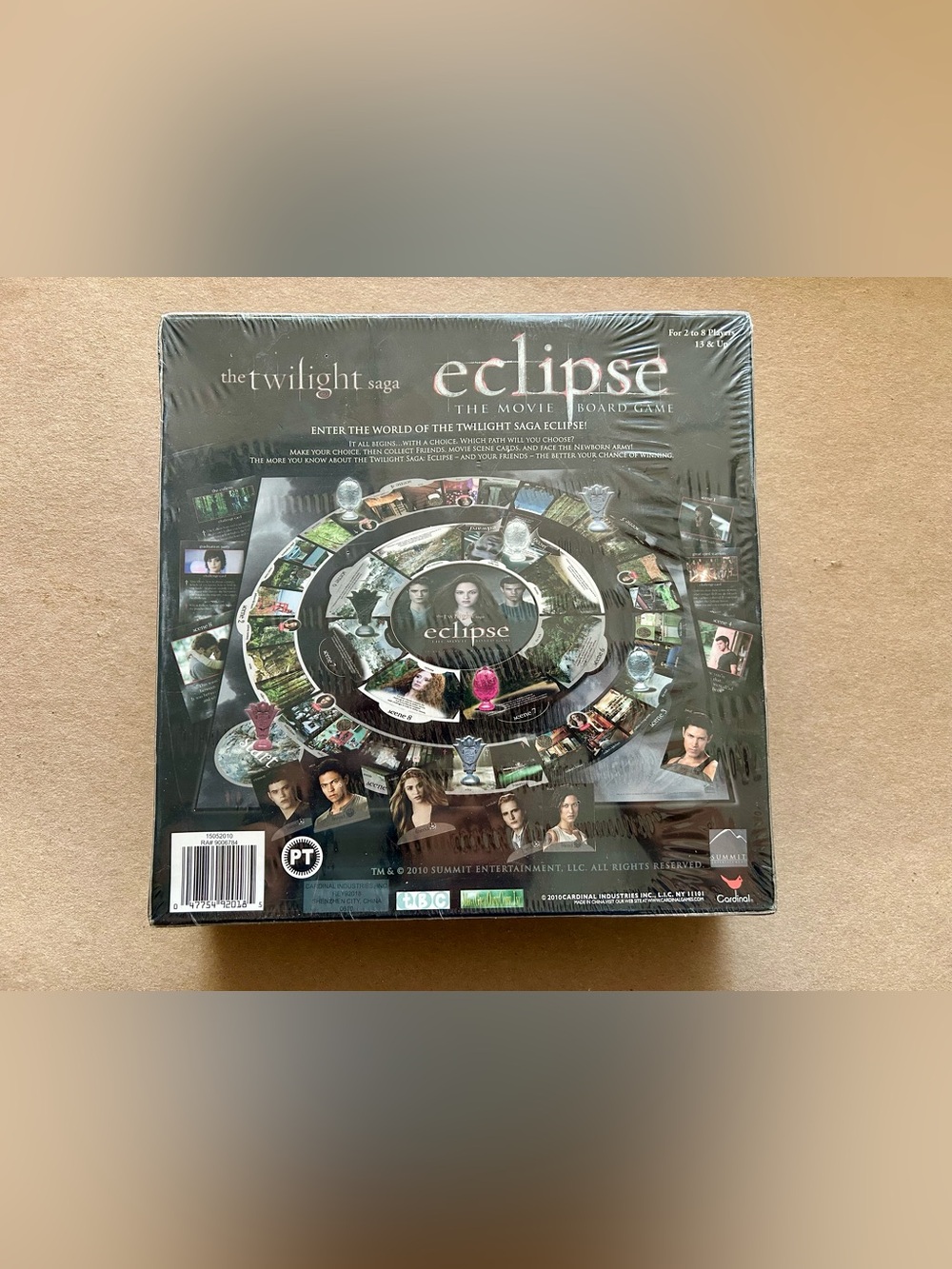 The Twilight Saga: Eclipse Movie Board Game - Black - Picture 2 of 3